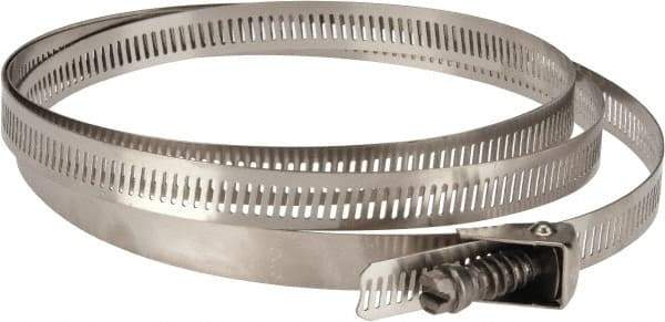 IDEAL TRIDON - SAE Size 248, 1-3/4 to 16" Diam, Stainless Steel Quick Release Worm Drive Clamp - 1/2" Wide, Material Grade 301, Series 550 - USA Tool & Supply