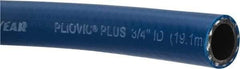 Continental ContiTech - 3/4" ID x 1.11" OD CTL Multipurpose Air Hose - 250 Working psi, -10 to 158°F, Blue - USA Tool & Supply