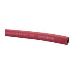 Continental ContiTech - 1/4" ID x 0.53" OD CTL Oil Resistant Air Hose - 250 Working psi, 0 to 180°F, Red - USA Tool & Supply