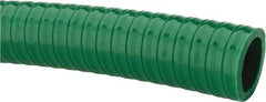 Continental ContiTech - 15 to 150°F, 3/4" Inside x 0.9" Outside Diam, PVC Liquid Suction & Discharge Hose - Green, 100' Long, 130 psi Working Pressure - USA Tool & Supply