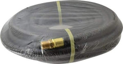 Continental ContiTech - 1/2" ID x 0.844" OD 25' Long Oil Resistant Air Hose - MNPT x MNPT Ends, 300 Working psi, -20 to 190°F, 1/2" Fitting, Black - USA Tool & Supply