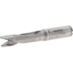 Kennametal - 16 to 16.99mm Diam, 3xD, 51mm Max Depth, 18mm Shank Diam, 70mm Flute, 122mm OAL, Replaceable Tip Drill - KTIP1600HPM Insert, U Seat Size, Series KenTIP - USA Tool & Supply