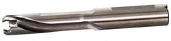 Kennametal - 7.94 to 8.5mm Diam, 3xD, 25.5mm Max Depth, 8mm Shank Diam, 40.8mm Flute, 80mm OAL, Replaceable Tip Drill - KTIP03125HP Insert, F Seat Size, Series KenTIP - USA Tool & Supply
