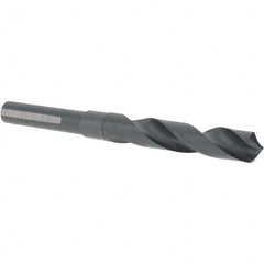 Cle-Line - 39/64" Drill, 118° Point, High Speed Steel Silver Deming & Reduced Shank Drill Bit - USA Tool & Supply