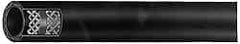 Continental ContiTech - 25' Long, 3/4" Fitting, Male NPT Fitting, -40 to 450°F, Synthetic Rubber High Temp & High Pressure Hose - 3/4" Inside x 1-9/32" Outside Diam, Black, 250 psi - USA Tool & Supply