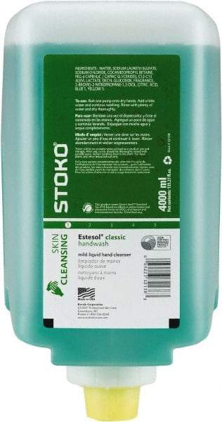 SC Johnson Professional - 4 L Bottle Liquid Hand Cleaner - General Duty, Green - USA Tool & Supply