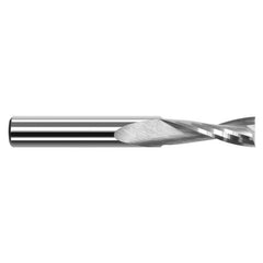 ‎End Mills for Plastics - 2 Flute - 0.0781″ (5/64″) Cutter Diameter × 0.6250″ (5/8″) Length of Cut Carbide Square Upcut End Mill for Plastic, 2 Flutes - Exact Industrial Supply
