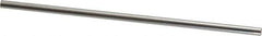Accupro - 1/8 Inch x 4 Inch Long, Solid Carbide Round - Micrograin Grade, 0.0000 to 0.0005 Inch Tolerance - USA Tool & Supply