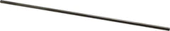 Accupro - 1/4 Inch x 12 Inch Long, Solid Carbide Round - Micrograin Grade, 0.0000 to 0.0005 Inch Tolerance - USA Tool & Supply