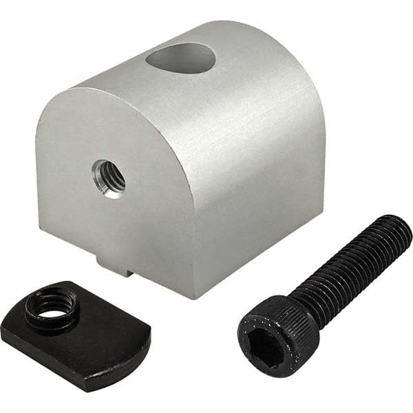 80/20 Inc. - 1-1/2" Wide x 1.6094" High x 1-1/2" Long Open Shelving 90 Degree Pivot Nub - USA Tool & Supply