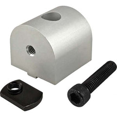 80/20 Inc. - 1-1/2" Wide x 1.6094" High x 1-1/2" Long Open Shelving 90 Degree Pivot Nub - USA Tool & Supply