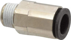 Legris - 5/16" Outside Diam, 1/8 NPT, Nickel Plated Brass Push-to-Connect Tube Male Connector - 290 Max psi - USA Tool & Supply