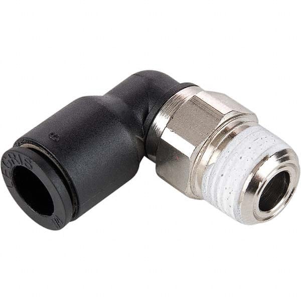 Legris - Plastic Push-To-Connect Tube Fittings Type: Male Elbow Tube Outside Diameter (mm): 16 - USA Tool & Supply