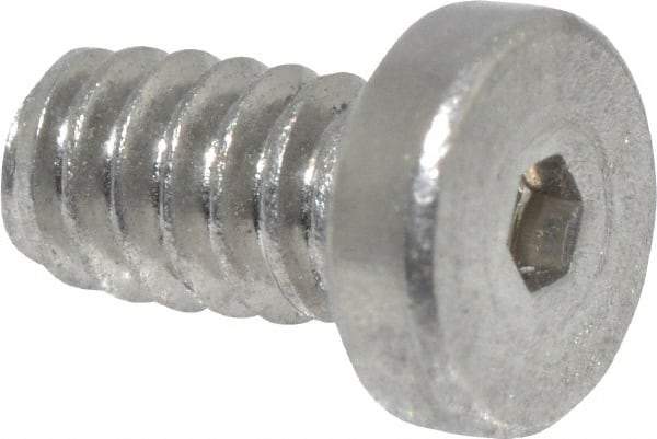 Value Collection - #6-32 UNC Hex Socket Drive, Low Socket Cap Screw - Grade 18-8 Stainless Steel, 1/4" Length Under Head - USA Tool & Supply