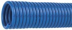 Coilhose Pneumatics - 1/8" ID, 50' Long, Blue Nylon Coiled & Self Storing Hose - 315 Max psi, No Fittings - USA Tool & Supply