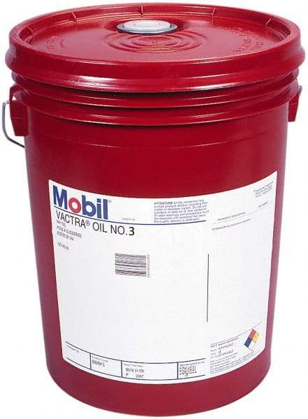 Mobil - 5 Gal Pail, Mineral Way Oil - ISO Grade 150, SAE Grade 15 - USA Tool & Supply