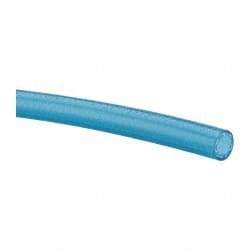 Coilhose Pneumatics - 1/4" Inside x 3/8" Outside Diam, Polyurethane Liquid Suction & Discharge Hose - Transparent Blue, 500' Long, 200 psi Working Pressure - USA Tool & Supply