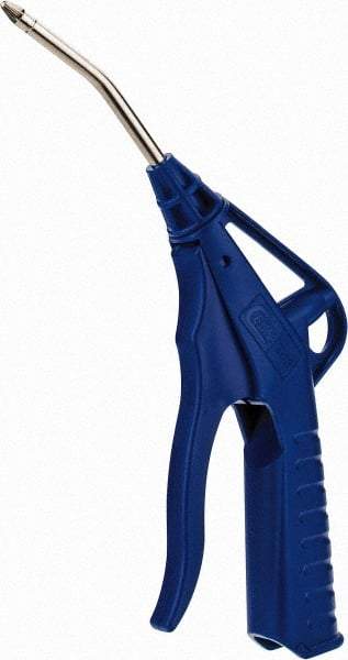 CEJN - 232 Max psi Bent Fixed Star-Tip Safety Extension Tube Pistol Grip Blow Gun - 1/4 NPT, 4" Tube Length, Polyacetate - USA Tool & Supply