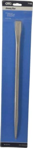 OTC - 18" Long, 5/8" OD, Steel Jimmy Bar - Automotive Hand Tool - USA Tool & Supply