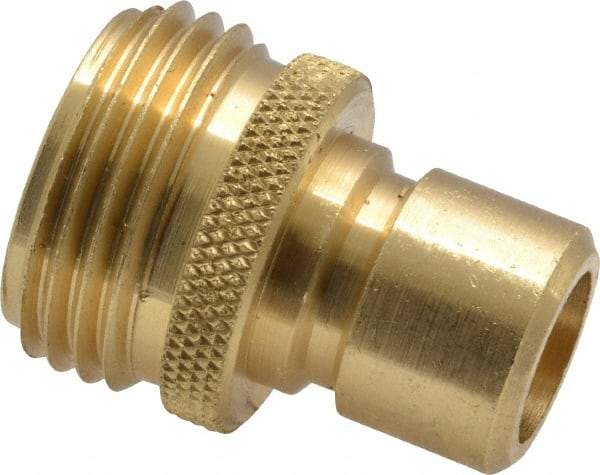 Coilhose Pneumatics - 3/4 NH Garden Hose Connector - Brass - USA Tool & Supply