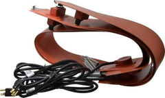 Value Collection - 4" Wide, 55 Gallon Wrap-Around Drum Heater with Thermostat - 120 Volt, 70°F to 140°F Thermostat Rating - USA Tool & Supply