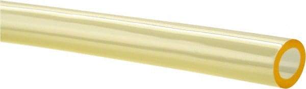 Coilhose Pneumatics - 5/32" ID x 1/4" OD, 3/64" Wall Thickness, Cut to Length (1000' Standard Length) Polyurethane Tube - Transparent Yellow, 123 Max psi, 95 Hardness - USA Tool & Supply