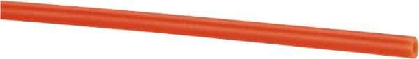 Coilhose Pneumatics - 1/16" ID x 1/8" OD, 1/32" Wall Thickness, Cut to Length (2,500' Standard Length) Polyethylene Tube - Orange, 150 Max psi - USA Tool & Supply