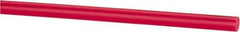 Coilhose Pneumatics - 0.106" ID x 5/32" OD, 0.025" Wall Thickness, Cut to Length (2,500' Standard Length) Polyethylene Tube - Red, 150 Max psi - USA Tool & Supply