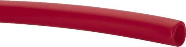 Coilhose Pneumatics - 11/64" ID x 1/4" OD, 0.04" Wall Thickness, Cut to Length (1000' Standard Length) Polyethylene Tube - Red, 173 Max psi - USA Tool & Supply