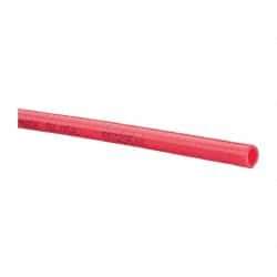 Coilhose Pneumatics - 1/4" ID x 3/8" OD, 1/16" Wall Thickness, Cut to Length (500' Standard Length) Polyethylene Tube - Red, 120 Max psi - USA Tool & Supply