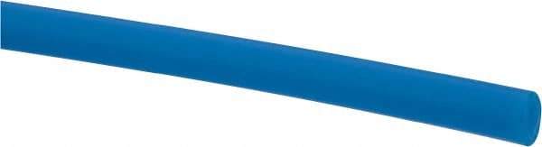 Coilhose Pneumatics - 1/4" ID x 3/8" OD, 1/16" Wall Thickness, Cut to Length (500' Standard Length) Polyethylene Tube - Blue, 120 Max psi - USA Tool & Supply