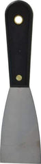 Value Collection - 2" Wide Stainless Steel Putty Knife - Stiff, Nylon Handle, 7.8" OAL - USA Tool & Supply