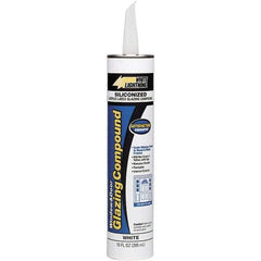 White Lightning - 10 oz Wood Repair - White, 24.2 Sq Ft Coverage, Siliconized Latex - USA Tool & Supply