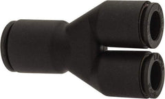 Legris - 8 x 10mm Outside Diam, Nylon Push-to-Connect Union Y - 290 Max psi - USA Tool & Supply