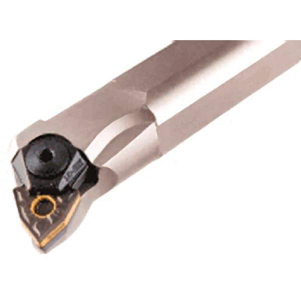 Iscar - 1.22" Min Bore Diam, 12" OAL, 1" Shank Diam, S-MWLN Indexable Boring Bar - 1.38" Max Bore Depth, WNM.. 43.. Insert, Wedge Holding Method - USA Tool & Supply