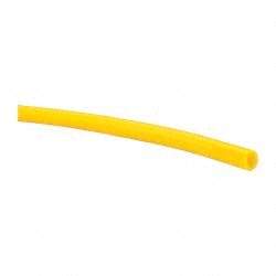 Coilhose Pneumatics - 6mm OD, Cut to Length (1000' Standard Length) Polyurethane Tube - Yellow, 125 Max psi, 95 Hardness - USA Tool & Supply