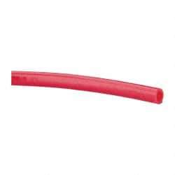 Coilhose Pneumatics - 6mm OD, Cut to Length (1000' Standard Length) Polyurethane Tube - Red, 125 Max psi, 95 Hardness - USA Tool & Supply