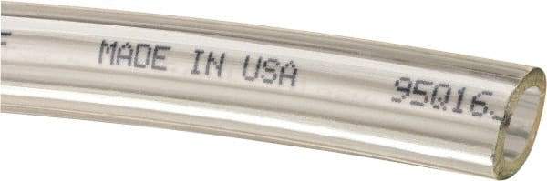 Coilhose Pneumatics - 12mm OD, Cut to Length (250' Standard Length) Polyurethane Tube - Transparent Clear, 120 Max psi, 95 Hardness - USA Tool & Supply