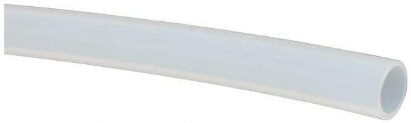 Value Collection - 1/4" ID x 5/16" OD, 1/32" Wall Thickness, Cut to Length (50' Standard Length) PTFE Tube - Natural White, 60 Hardness - USA Tool & Supply