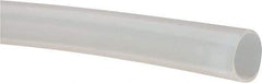 Value Collection - 3/8" ID x 7/16" OD, 1/32" Wall Thickness, Cut to Length (50' Standard Length) PTFE Tube - Natural White, 60 Hardness - USA Tool & Supply