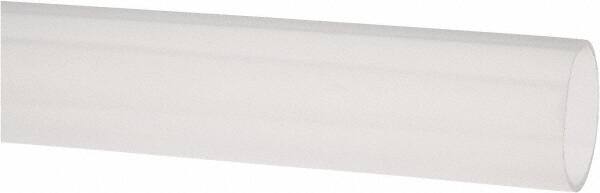 Made in USA - 7/8" ID x 31/32" OD, 3/64" Wall Thickness, Cut to Length (50' Standard Length) PTFE Tube - Translucent, 56 Hardness - USA Tool & Supply