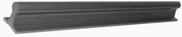 Pacific Bearing - 3/4" Shaft Diam, 1-3/4" Base Width, Ceramic Coated, Aluminum Shaft, Aluminum Rail, Round Shaft Assemblies - 0.221" Mounting Hole Diam, 6" Long - USA Tool & Supply