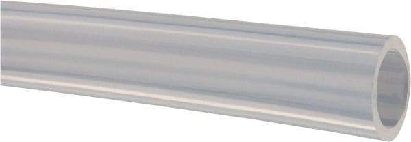 Made in USA - 3/8" ID x 1/2" OD, 1/16" Wall Thickness, Cut to Length (50' Standard Length) PTFE Tube - Translucent, 56 Hardness - USA Tool & Supply