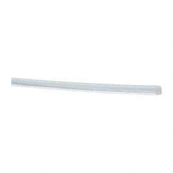 Made in USA - 0.076" ID x 0.1" OD, 0.012" Wall Thickness, Cut to Length (500' Standard Length) PTFE Tube - Natural White, 60 Hardness - USA Tool & Supply