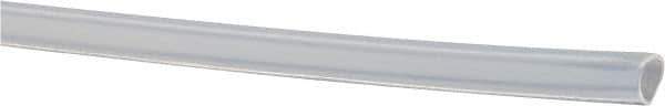 Made in USA - 3/32" ID x 0.119" OD, 0.012" Wall Thickness, Cut to Length (500' Standard Length) PTFE Tube - Natural White, 60 Hardness - USA Tool & Supply