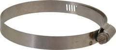 IDEAL TRIDON - SAE Size 52, 2-13/16 to 3-3/4" Diam, Stainless Steel Shielded Worm Drive Clamp - Material Grade 301, Series 615 - USA Tool & Supply