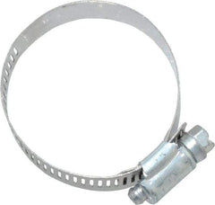 IDEAL TRIDON - SAE Size 28, 1-5/16 to 2-1/4" Diam, Carbon Steel Worm Drive Clamp - 1/2" Wide, Series 600 - USA Tool & Supply