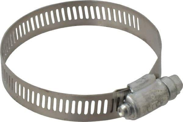 IDEAL TRIDON - SAE Size 36, 1-13/16 to 2-3/4" Diam, Carbon Steel Worm Drive Clamp - 1/2" Wide, Series 600 - USA Tool & Supply