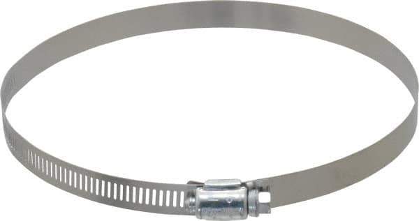 IDEAL TRIDON - SAE Size 96, 4-1/2 to 6-1/2" Diam, Carbon Steel Worm Drive Clamp - 1/2" Wide, Series 600 - USA Tool & Supply