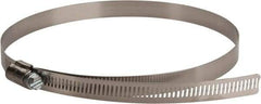 IDEAL TRIDON - SAE Size 116, 5-3/4 to 7-3/4" Diam, Stainless Steel Worm Drive Clamp - 1/2" Wide, Material Grade 201, Series 611 - USA Tool & Supply